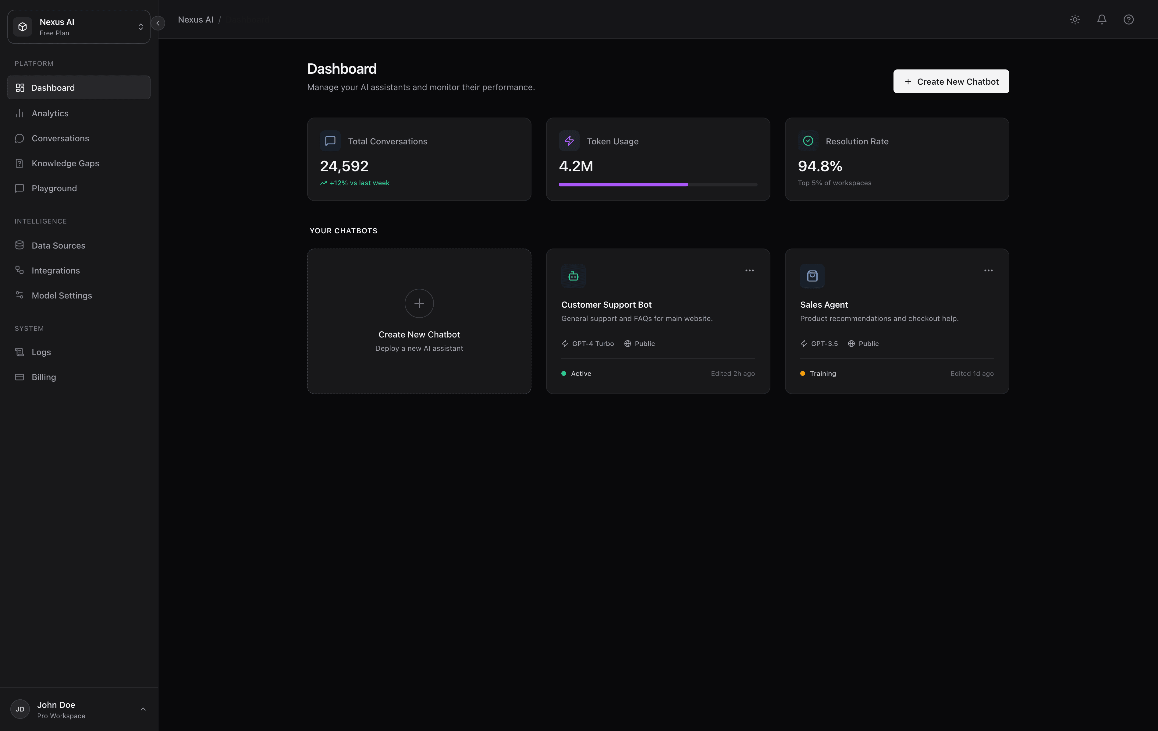 Self-improving system