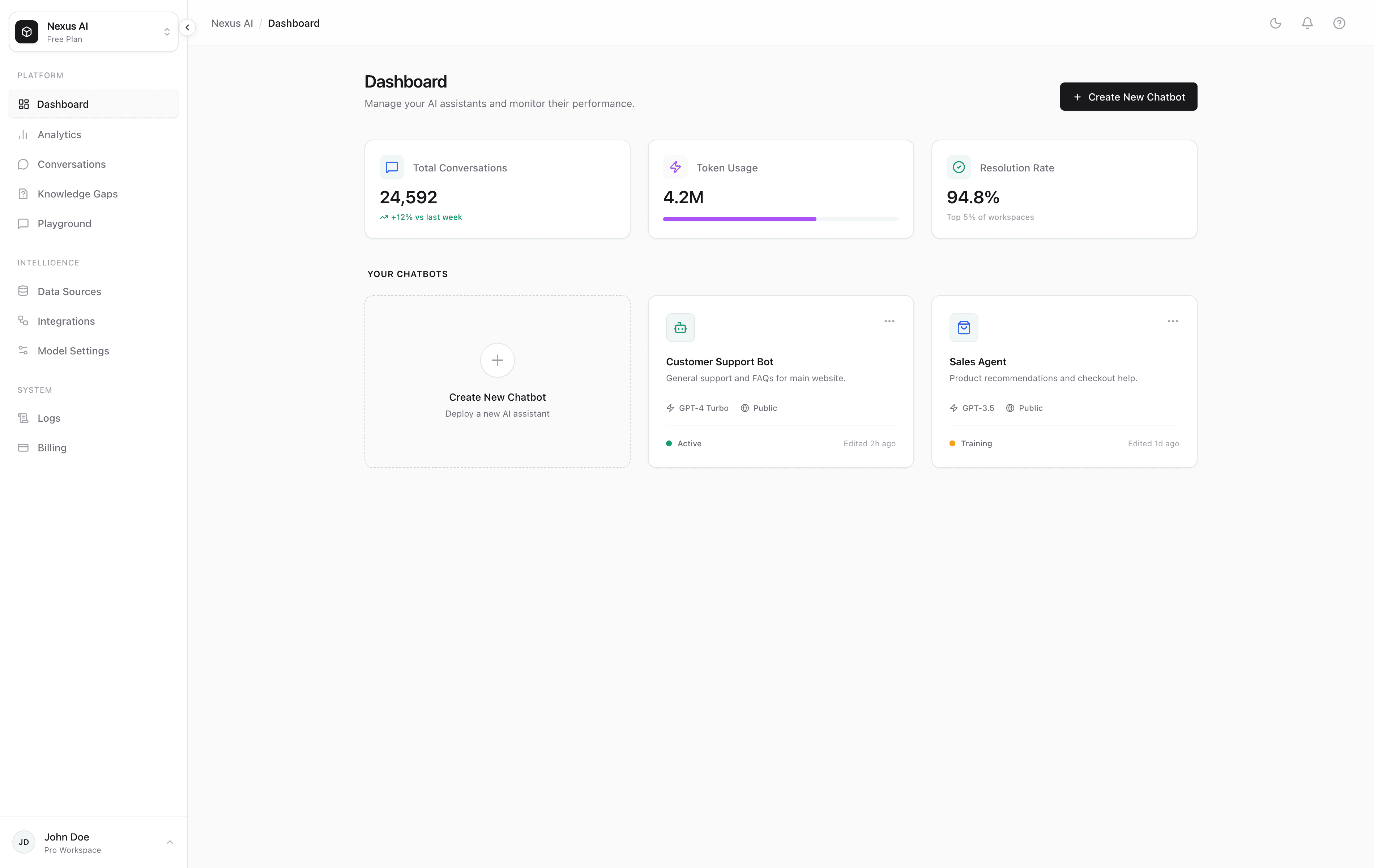 Self-improving system